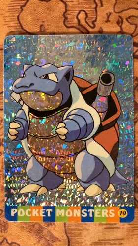 Blastoise striped ice holo - striped,