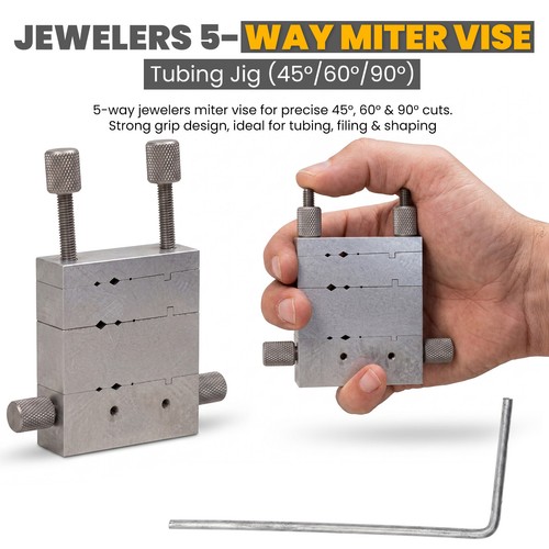 Jewelry way miter saw vise - 5-way,