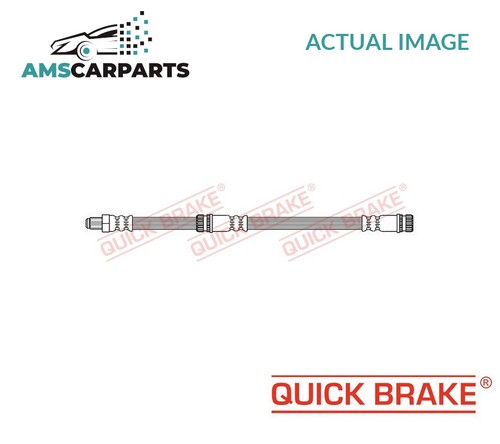 Brake hose line - brake, pipe