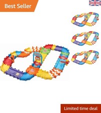Interactive Toot-Toot Drivers Track Set with Sounds: 46 Interchangeable Pieces