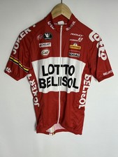 Vermarc Cycling Jersey Lotto Belisol Team | Men's | Red/White | Small