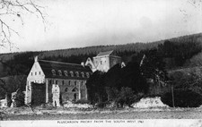Postcard Scotland Elgin Moray Pluscarden Priory From south West 1961 Unposted