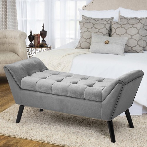 Velvet bed end - velvet, arm