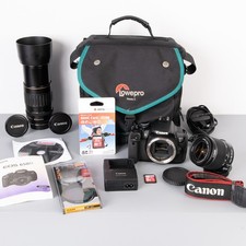Canon EOS 650D DSLR camera, 2