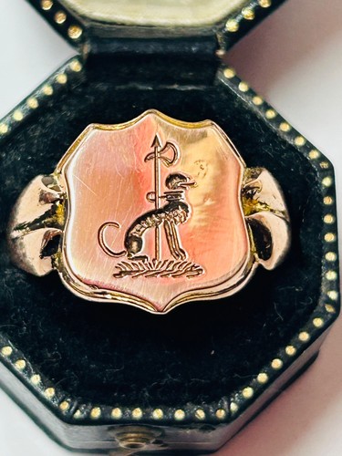 Antique 9ct rose gold - 9ct,