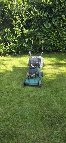 Petrol lawn mower - b&q,