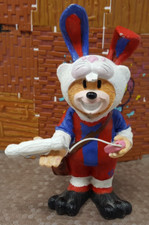 Bad taste bears Easter bunny football shirt painted figure