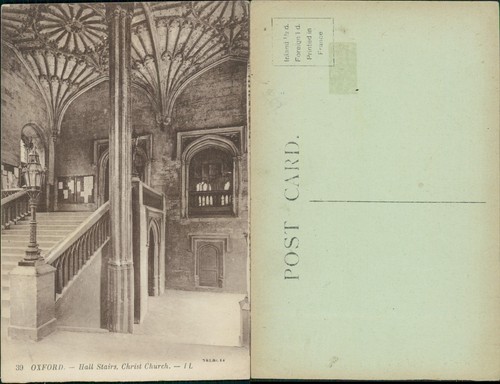 Oxford hall stairs - hall,