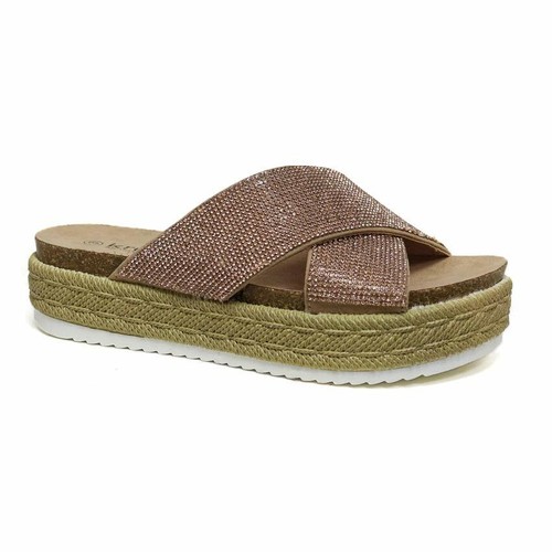 Ladies womens wedge platform - ladies,