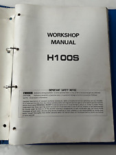 Honda H100S  Workshop manual, original