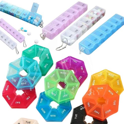 Day pill box medicine - day,