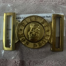 BRASS BELT BUCKLE - Dieu Et