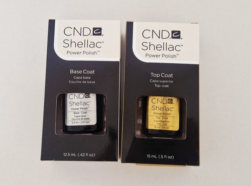Cnd shellac base top coat - base,