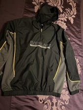 Men’s Everlast Half Zip Black Jumper Jacket Size M