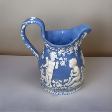 Blue Jasperware Style Spill