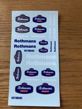 ROTHMANS  WATER SLIDE DECALS
