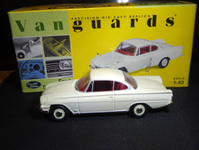 RARE 1/43 CORGI VANGUARDS FORD CAPRI 109E ERMINE WHITE MIB