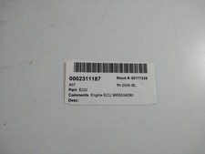 9662272880 ECU 407 PEUGEOT
