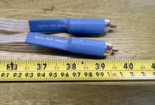 Nordost Solar Wind RCA Hi-Fi Audio Cables 1m Pair. Used