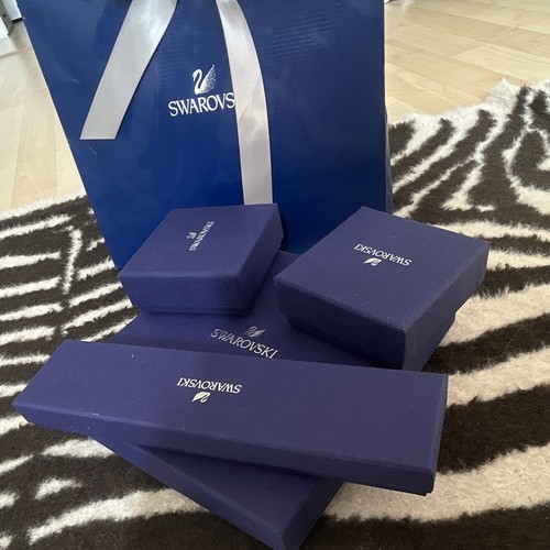 Swarovski blue jewellery gift - swarovski,
