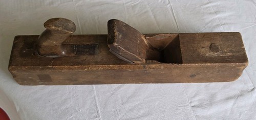 Vintage wooden hand plane - vintage,
