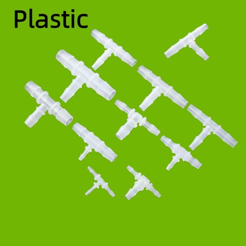 Plastic hose joiner - plastic, tee