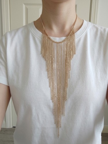 River island gold tone - island,