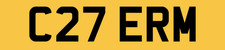 Caterham short number plate - short,