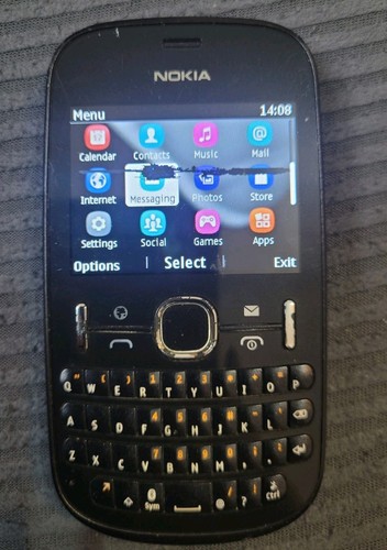Nokia asha 201 black - asha,