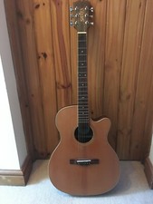 SIERRA SUNRISE SAS40CE SOLID TOP ACOUSTIC ELECTRIC GUITAR ELECTRO - Trade EJ200 