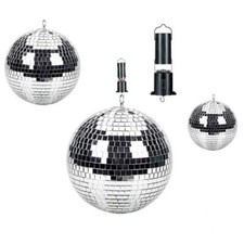 Disco Mirror Ball Silver