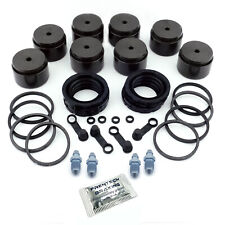 For VW Touareg (05-12) 2x Front Caliper Repair Kit & Pistons (Brembo 4 Pot)