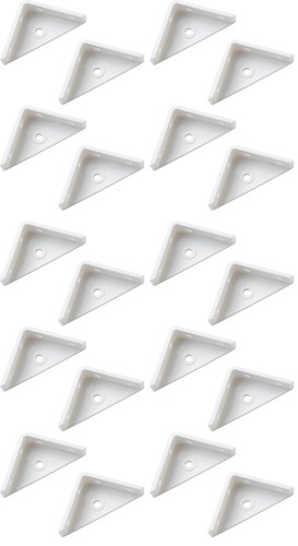 White plastic 50mm angle - plastic,