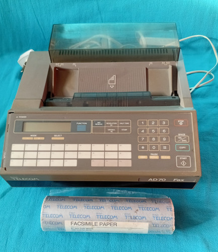Vintage ad70 fax machine - vintage,