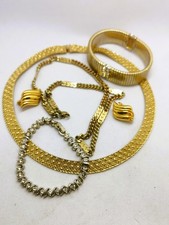 Collection of 5 x Monet Signed Gold Tone Jewellery 4