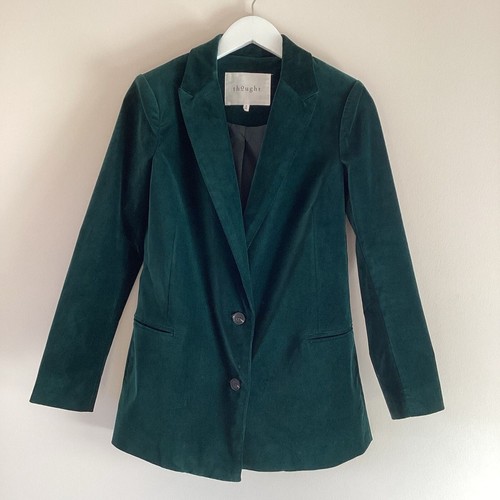 Thought velvet blazer - , 8
