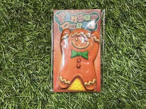 Gingerbread man kids finger - kids,