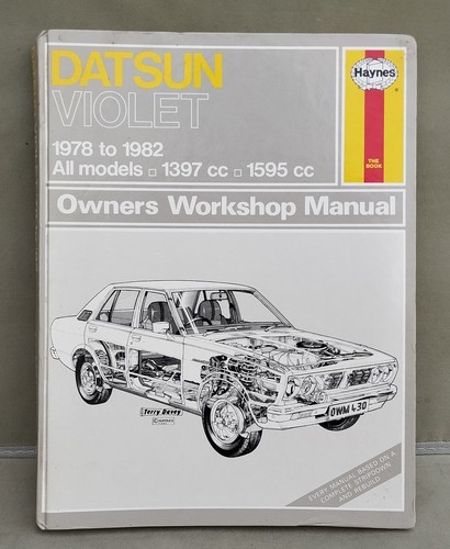 Haynes datsun violet - datsun, 140j