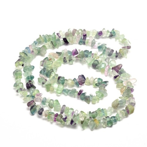 Natural gemstone bead chips - gemstone,