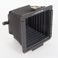 GENUINE ORIGINAL AMBICO 'THE SHADE +'  BELLOWS HOOD & HOYAREX 58mm LENS ADAPTER