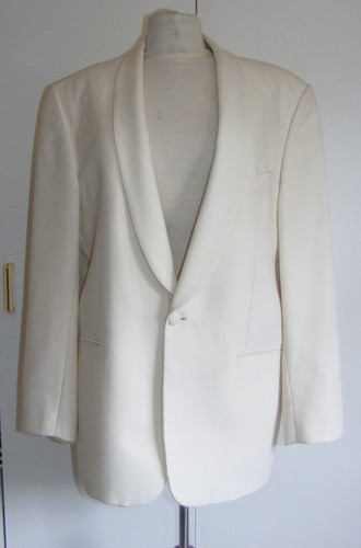 Vintage cream evening - , jacket