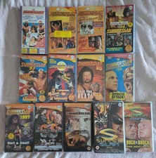 WWF SUMMERSLAM VHS VIDEOS 88 90 91 92 93 94 95 96 97 98 99 2002 SILVERVISION WWE