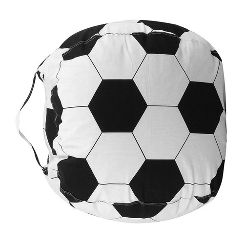 Football pattern kids bean bag - bean,