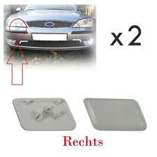 FOR FORD MON DEO MK3 (00-07) HEADLIGHT WASHER JET CAP COVER RIGHT AND LEFT