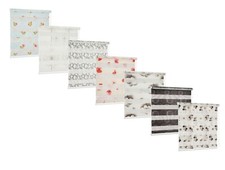 Floral Day and Night Zebra