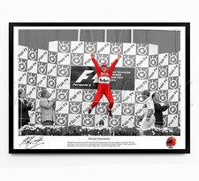 MICHAEL SCHUMACHER SIGNED