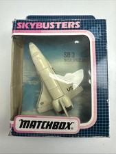 Boxed Matchbox Skybusters NASA Space Shuttle SB-3 Die Cast Toy Model Vehicle