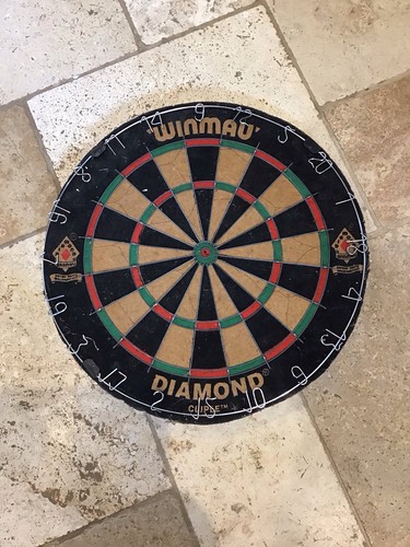 Vintage winmau dartboard - vintage,