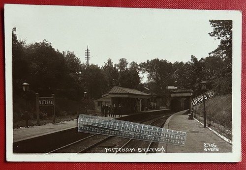 Mitcham railway station - railway,
