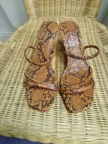 Zara tan black faux - tan/black,